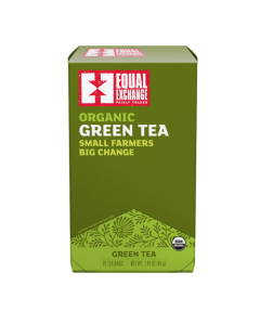Equal Exchange Organic Green Tea - Front view