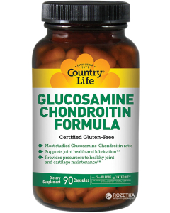 Country Life Glucosamine Chondroitin Formula, 90 Capsules
