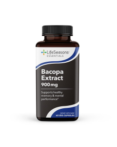 LifeSeasons, Bacopa Extract 900mg - Front view