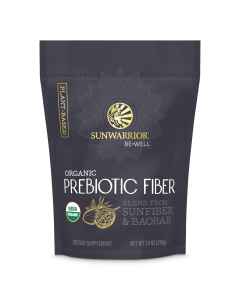 Sunwarrior Be Well Organic Prebiotic Fiber Powder - Front view