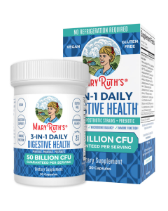 Mary Ruth's 3-in-1 Daily Digestive Health Probiotic - Front view