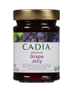 Cadia Organic Concord Grape Jelly - Front view