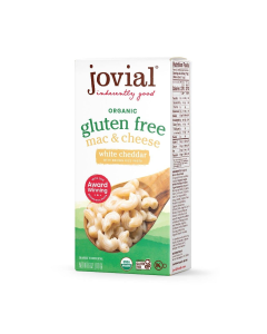 Jovial Organic Mac & Cheese White Cheddar - Front view
