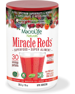 Macro Life Miracle Reds Superfoods Powder, 10 oz.