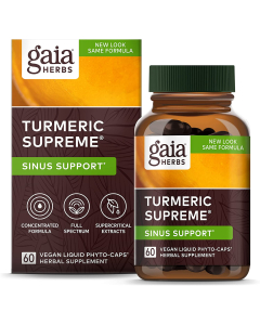 Gaia Herbs Turmeric Supreme Allergy, 60 Veg Capsules
