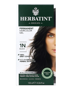 Herbatint Black 1N, 4.56 fl.oz