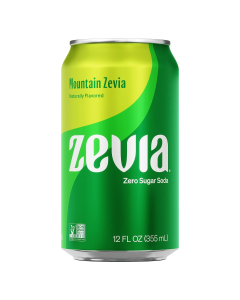 Zevia Zero Calorie Soda Mountain Zevia - Front view