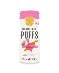 Serenity Kids Grain Free Puffs Carrot & Beet - Front view