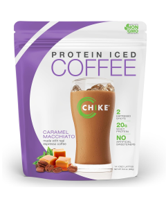 Chike Natural Caramel Macchiato Protein Iced Coffee - Front view