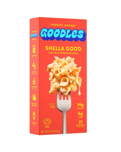 Goodles Shella Good Aged White Cheddar Protein Mac & Cheese - Front view