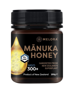 Melora UMF10+ Manuka Honey Jar - Front view