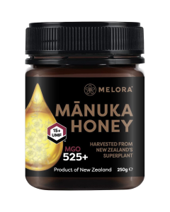 Melora UMF™ 15+ Manuka Honey Jar - Front view