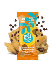BHU Foods Keto Protein Bars Chocolate Chip Cookie Dough - Front view