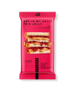 Trubar PB & Jelly Protein Bar - Front view