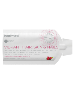 Healthycell Vibrant Hair, Skin & Nails Vitamin Gel Pack - Front view