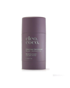 Cleo+Coco Charcoal Deodorant Sweet Surrender Lavender Vanilla - Front view