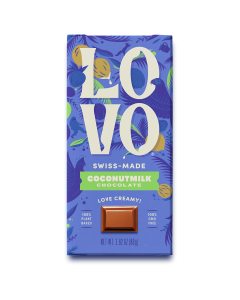 Lovo Swiss Made Coconut Milk Chocolates - Front view