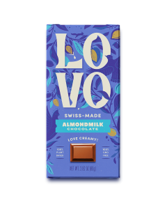Lovo Swiss Made Almondmilk Chocolate - Front view