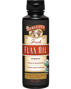 Barlean's Organic Flax Oil, 8 oz. 