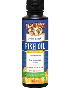 Barlean's Fresh Catch Orange Flavored Fish Oil, 8 oz.
