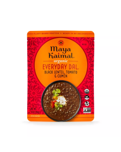Everyday Dal Black Lentils with Tomato and Cumin - Front view