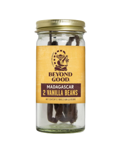 Beyond Good Bourbon Vanilla Beans - Front view