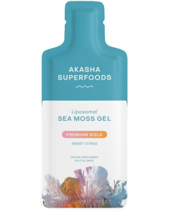 Akasha Superfoods Liposomal Sea Moss Gel, 1 packet