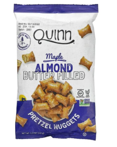 Quinn Maple Almond Butter Filled Pretzel Nuggets  - Main