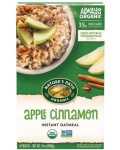 Nature's Path Apple Cinnamon Patmeal Packets - Main