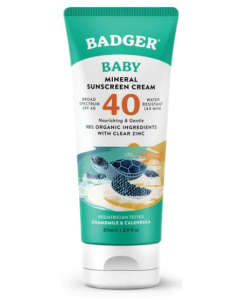 Badger Baby Mineral Sunscreen - Main