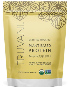 Truvani Banana Cinnamon Plant Protein Powder 10 servings - Main