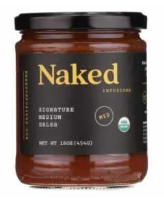 Naked Infusions Signature Extra Hot Salsa - Front view