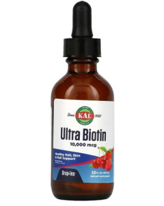 Kal Ultra Biotin Dropins Berry, 2 oz. 