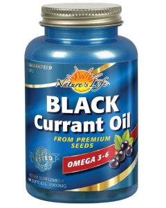 Nature's Life Black Currant Oil 1000mg., 60 softgels