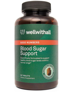 Wellwithall Blood Sugar Support, 60 tablets