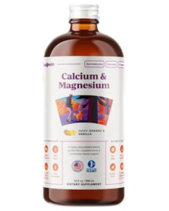 Liquid Health Calcium & Magnesium - Front view