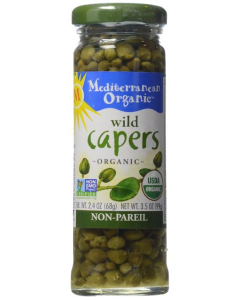Mediterranean Organics Capers, 3.5 oz.