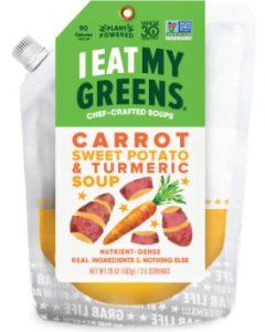 I Eat My Greens Carrot Sweet Potato & Turmeric Soup - Main