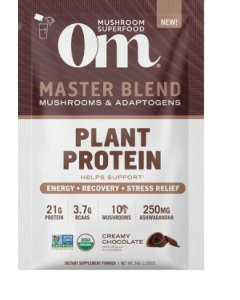 Om Master Blend Plant Protein Chocolate - Front view