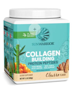 Sunwarrior Collagen Building Protein Peptides, Churro, 1.1 lbs.