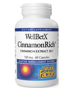 Natural Factors WellBetX CinnamonRich - Main
