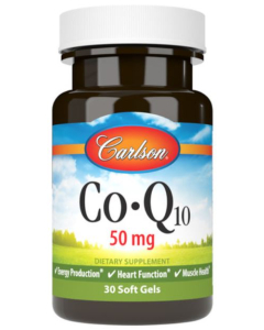 Carlson CoQ10 50 mg, 30 softgels