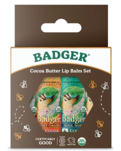 Badger Cocoa Butter Lip Balms - Main