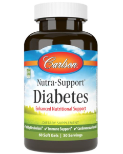 Carlson Nutra-Support® Diabetes, 60 softgels