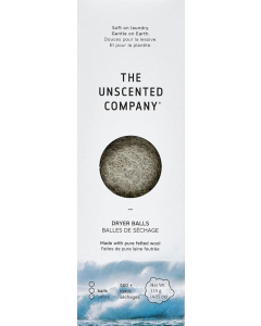 The Unscented Company Dryer Balls, 3 balls