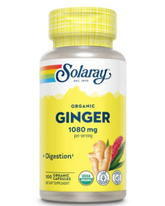 Solaray Organic Ginger Root - Main