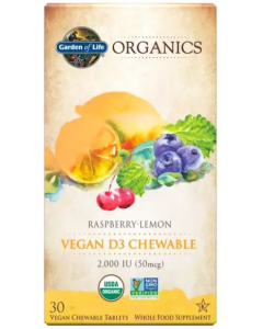 Garden of Life Organics Vitamin D - Main