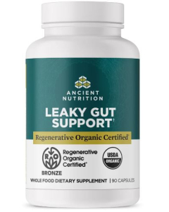 Ancient Nutrition Regenerative Organic Certified™ Leaky Gut, 90 count