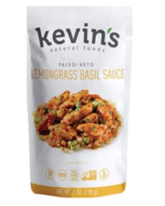 Kevin's Lemongrass Basil Sauce, 7 oz.