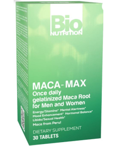 Bio Nutrition MacaMax for Men and Women, 30 capsules